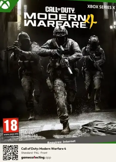 Call of Duty: Modern Warfare 4 Xbox Series X, PAL box front