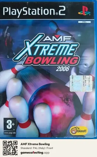 AMF Xtreme Bowling PlayStation 2, Italy box front