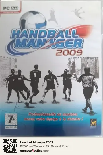 Handball Manager 2009 Computer, France box front