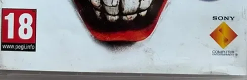 Twisted Metal, the PEGI square on its front