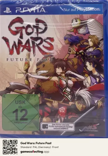 God Wars: Future Past PlayStation Vita, Germany box front