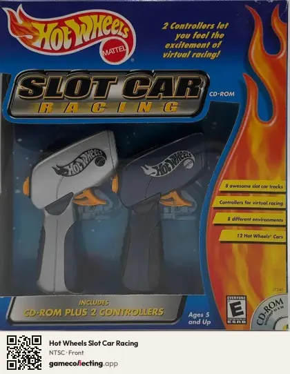 Hot Wheels Slot Car Racing Computer, NTSC box front