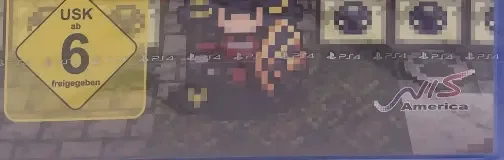 Cladun Returns: This is Sengoku!, the USK square on its front