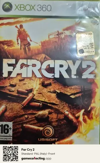 Far Cry 2 Xbox 360, Italy box front