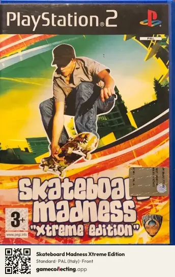 Skateboard Madness Xtreme Edition PlayStation 2, Italy box front