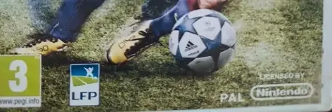 Pro Evolution Soccer 2011, the PEGI square on its front