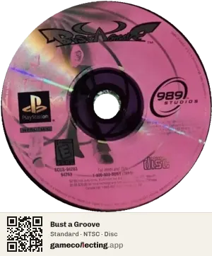 Bust a Groove PlayStation, NTSC disc