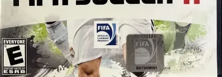 FIFA 11, the ESRB box on its front