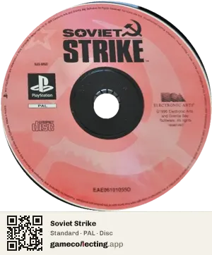 Soviet Strike PlayStation, PAL disc