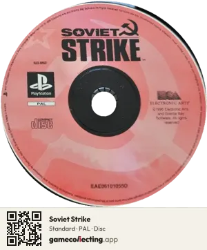 Soviet Strike PlayStation, PAL disc