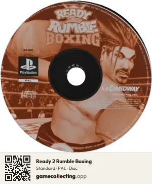 Ready 2 Rumble Boxing PlayStation, PAL disc