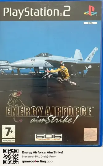 Energy Airforce: Aim Strike! PlayStation 2, Italy box front