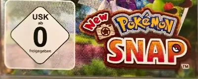 New Pokémon Snap, the USK square on its front