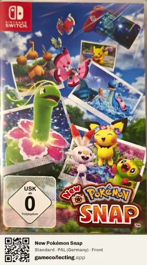 New Pokémon Snap Nintendo Switch, Germany box front