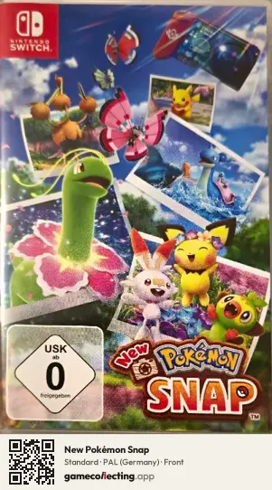 New Pokémon Snap Nintendo Switch, Germany box front