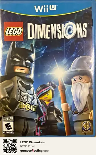 LEGO Dimensions Nintendo Wii U, NTSC box front