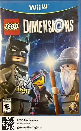 LEGO Dimensions Nintendo Wii U, NTSC box front