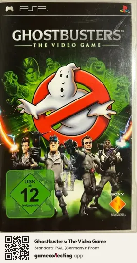 Ghostbusters: The Video Game PlayStation Portable, Germany box front