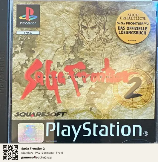 SaGa Frontier 2 PlayStation, Germany box front