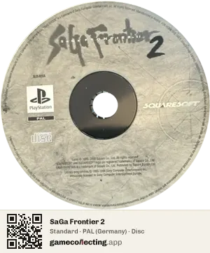 SaGa Frontier 2 PlayStation, PAL disc