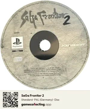 SaGa Frontier 2 PlayStation, PAL disc
