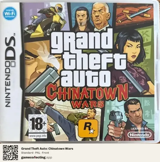 Grand Theft Auto: Chinatown Wars Nintendo DS, PAL box front
