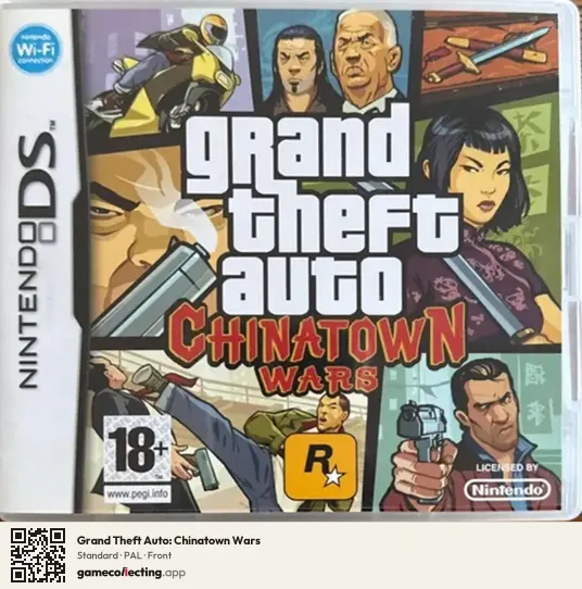 Grand Theft Auto: Chinatown Wars Nintendo DS, PAL box front