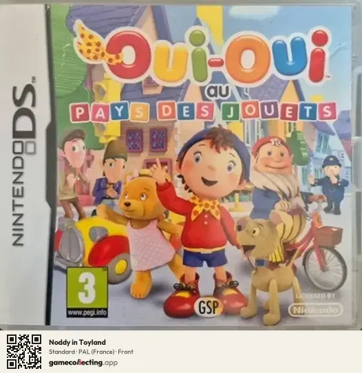 Noddy in Toyland Nintendo DS, France box front