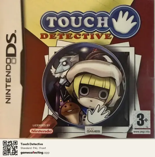 Touch Detective Nintendo DS, PAL box front