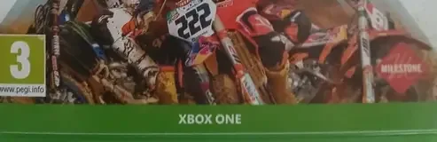 MXGP 2019, the PEGI square on its front