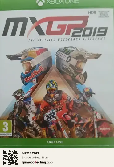 MXGP 2019 Xbox One, PAL box front