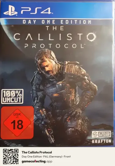 The Callisto Protocol PlayStation 4, Germany box front