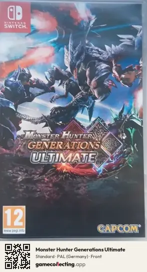 Monster Hunter Generations Ultimate Nintendo Switch, Germany box front