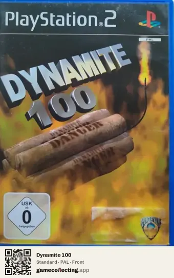 Dynamite 100 PlayStation 2, PAL box front