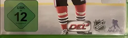 NHL 16, the USK square on its front