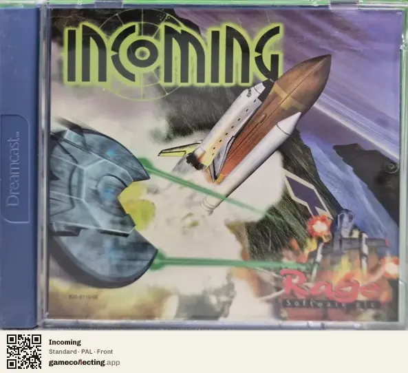 Incoming Sega Dreamcast, PAL box front