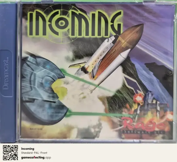 Incoming Sega Dreamcast, PAL box front