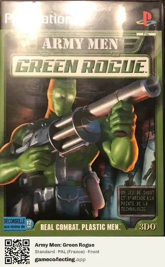 Army Men: Green Rogue PlayStation 2, France box front