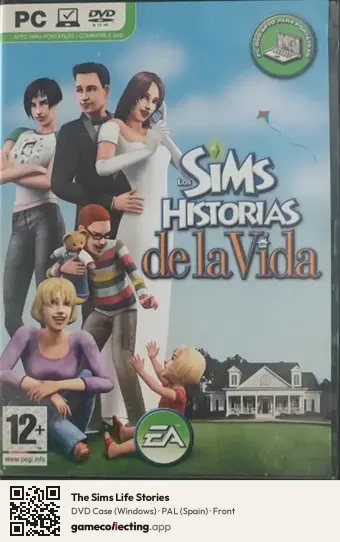 The Sims Life Stories Computer, Spain box front