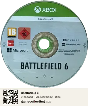 Battlefield 6 Xbox Series X, PAL disc