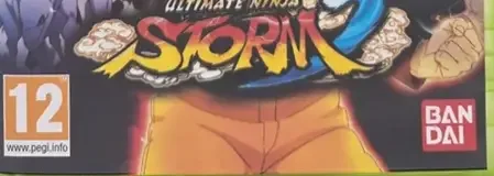 Naruto Shippuden: Ultimate Ninja Storm 3, the PEGI square on its front
