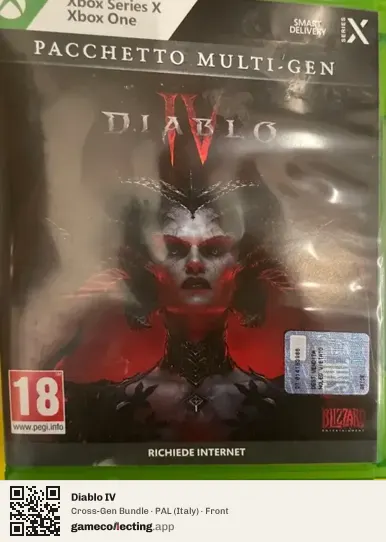 Diablo IV Xbox Series X, Italy box front