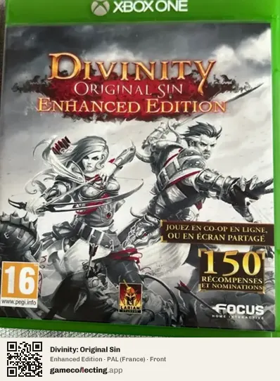 Divinity: Original Sin Xbox One, France box front