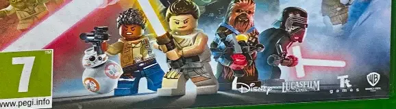 LEGO Star Wars: The Skywalker Saga, the USK square on its front