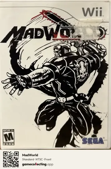 MadWorld Nintendo Wii, NTSC box front