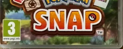 New Pokémon Snap, the PEGI square on its front