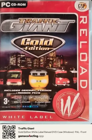 Traffic Giant Computer, PAL box front