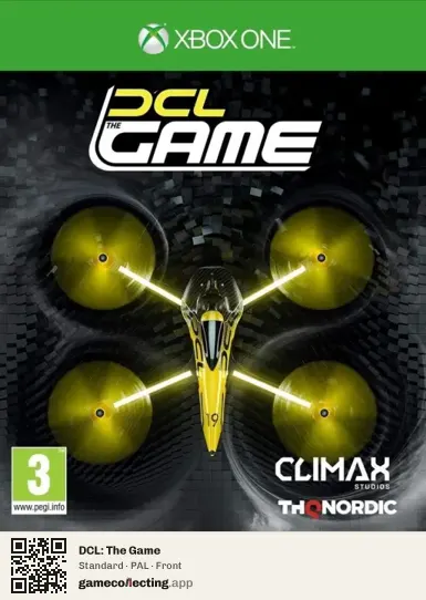 DCL: The Game Xbox One, PAL box front