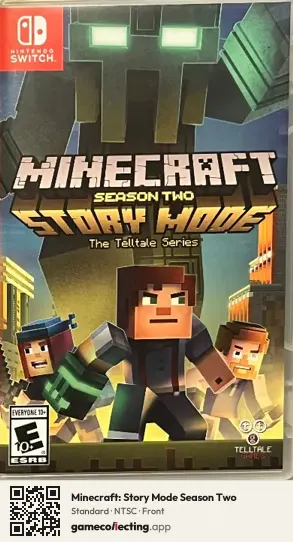 Minecraft: Story Mode Season Two Nintendo Switch, NTSC box front