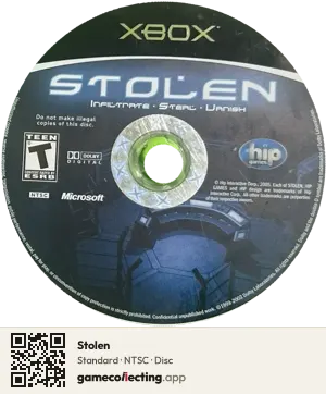Stolen Xbox, NTSC disc
